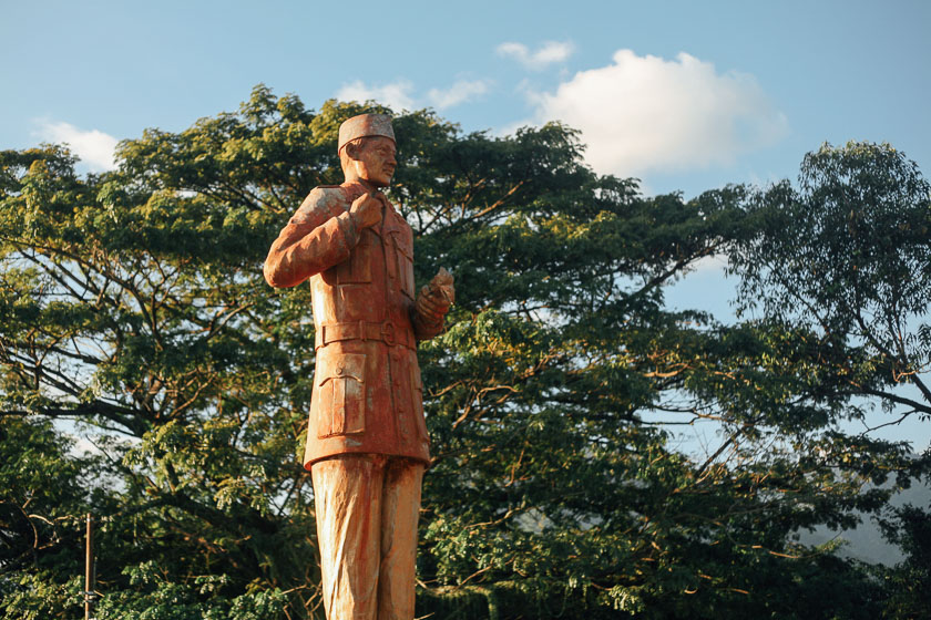 Patung Bung Karno di Taman Pancasila