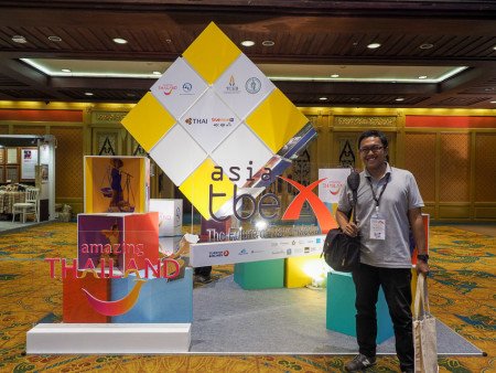 TBEX Asia 2015 di Quenn Sirikit Convention Center, Bangkok.
