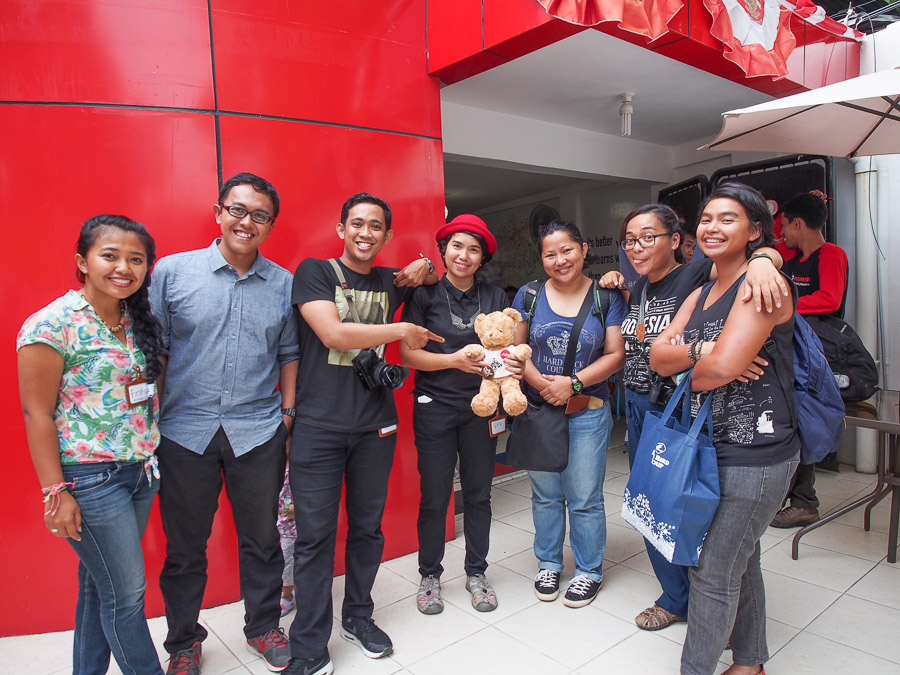 The gang bareng peserta travelnblog dari Malaysia